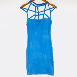 ASOS Asymmetrical Blue Dress US Size 4